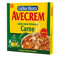 Gallina Blanca Avecrem caldo de carne 20 x 200 g
