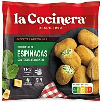 La Cocinera croquetas de espinacas 400 g
