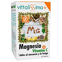 Vittalíssima magnesio y vitamina C 30 ud