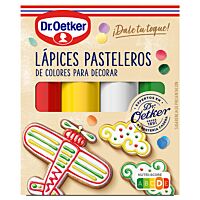 Dr. Oetker lápices pasteleros 3 + 1 76 g