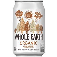 Whole Earth refresco de jengibre sin azúcar 330 ml