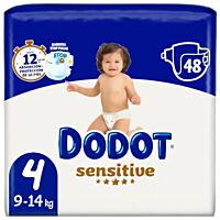 Dodot Sensitive pañales talla 4 9-14 kg 48 ud DODOT PAÑALES PREMIUM