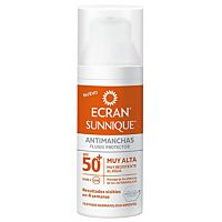 Ecran sunnique bronceador antimanchas SPF50+ 50 ml