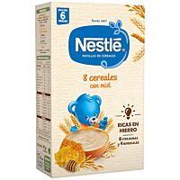 Nestlé papilla 8 cereales y miel 475 g