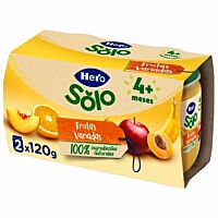 Hero Baby tarritos frutas variadas (+ 4 meses) 2 x 120 g