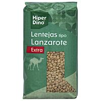 HiperDino lentejas tipo Lanzarote 500 g