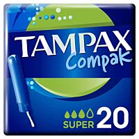 Tampax tampones compak super 22 ud