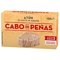 Cabo de Peñas atún en aceite de girasol 111 g