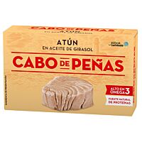Cabo de Peñas atún en aceite de girasol 143 g