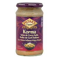 Pataks korma salsa de curry indía 450 g