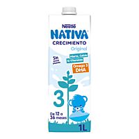 Nestlé nativa 3 crecimiento original +1 año 1 l
