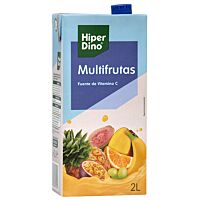 HiperDino néctar de multifrutas sin azúcar 2 l