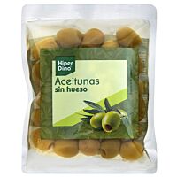 HiperDino aceituna manzanilla sin hueso 70 g