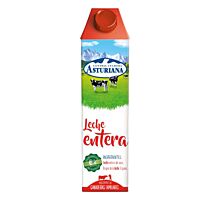 Asturiana leche entera 1 l