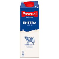 Pascual leche entera 1 l