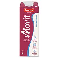 Pascual Movit leche con calcio semidesnatada 1 l