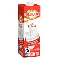 Président leche entera 1 l