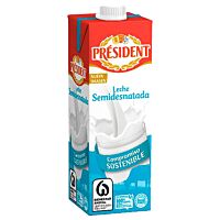 Président leche semidesnatada 1 l