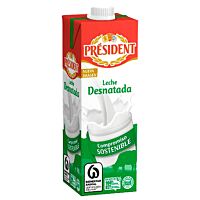 Président leche desnatada 1 l