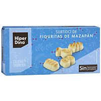 HiperDino figuras mazapán sin azúcar 150 g