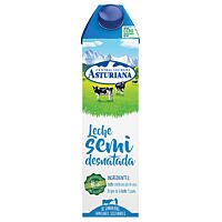 Asturiana leche semidesnatada 1 l