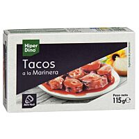 HiperDino tacos a la marinera 115 g