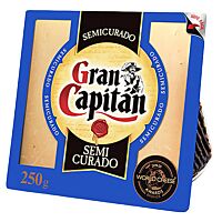 Gran Capitán queso semi cuña 250 gr