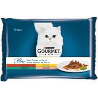 Purina Gourmet perle beef pack 4x85 gr