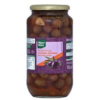 HiperDino aceituna manzanilla morada con mojo 595 g