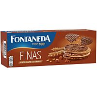 Fontaneda digestive galletas de chocolate con leche finas 170 g