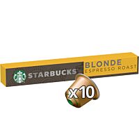 Starbucks Nespresso café blonde espresso 10 cápsulas