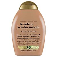 Ogx champú queratina brasileña 385 ml