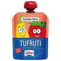 Libby´s Tufruti pouch de plátano y fresa 90 g