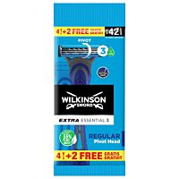 Wilkinson extra III maquinilla essential 4 + 2 ud