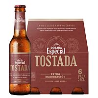 Dorada cerveza especial tostada 6 x 25 cl