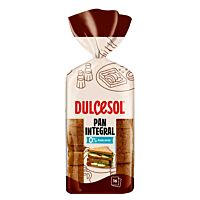 Dulcesol pan de molde integral 460 g
