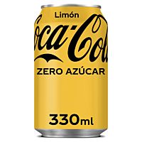 Coca-Cola refresco de cola y limón zero 33 cl
