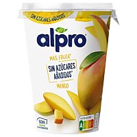 Alpro sabor mango sin azúcares añadidos 400 g