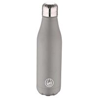 Bergner botella termo acero inoxidable gris 500 ml