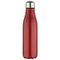 Bergner botella termo acero inoxidable rojo 500 ml