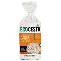 Ecocesta tortitas de arroz y avena eco 115 g