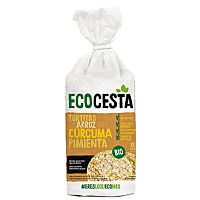 Ecocesta tortitas de cúrcuma y pimienta eco 115 g