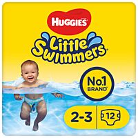 Huggies little swim pañal bañador talla 2-3 12 ud