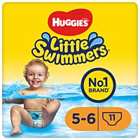 Huggies little swim pañal de baño talla 5-6, 12-18 kg 11 ud