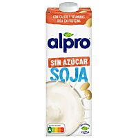 Alpro bebida de soja sin azúcares 1 l