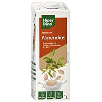 HiperDino bebida de almendra con calcio 1 l