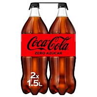 Coca-Cola refresco de cola zero 2 x 1,5 l COCA COLA