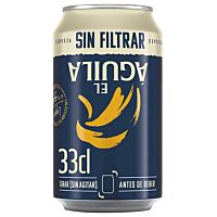 El Águila cerveza sin filtrar 33 cl EL ÁGUILA