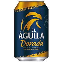El Águila cerveza dorada 33 cl