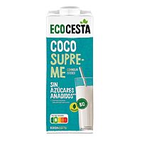 Eco Cesta bebida de coco supreme eco 1 lt